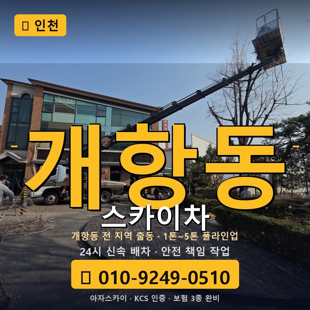 인천 개항동 스카이차 - 아자스카이